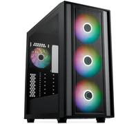 Cooler Master MasterBox 600 Case Mid-Tower E-ATX Airflow - Back Connect MB e Predisposizione Radiatore 420 mm, 3 ARGB PWM 140mm e 1 x 120mm Preinstallate, USB 3.2 Gen 2x2 Type-C