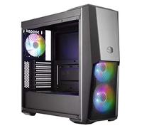 COOLER MASTER CASE MB500 ARGB MID TOWER, SIDE PANEL, MICROATX-MINI ITX, 2XUSB 3.2, 2XUSB 2.0, 1X3.5MM AUDIO JACK, 1X3.5MM MIC JACK, 1XARGB CONTROLLER, 1XARGB 2-TO-3 SPLITTER, 2X120MM ARGB FAN FRONT, 1X120MM ARGB FAN REAR, NERO Quantita min. 1