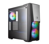 COOLER MASTER CASE MB500 ARGB MID TOWER, SIDE PANEL, MICROATX-MINI ITX, 2XUSB 3.2, 2XUSB 2.0, 1X3.5MM AUDIO JACK, 1X3.5MM MIC JACK, 1XARGB CONTROLLER, 1XARGB 2-TO-3 SPLITTER, 2X120MM ARGB FAN FRONT, 1X120MM ARGB FAN REAR, NERO Quantita min. 1