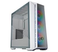 Cooler Master MasterBox MB520 Mesh Midi Tower ARGB Vetro temperato USB-C/3.2 Bianco