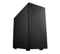 Cooler Master MasterBox MB600L V2 con ODD - Case PC in Acciaio Spazzolato, Lati in Rete, Maggiore Versatilità di Cooling, Spazi Interni Migliorati, Cover Alimentatore Ventilata - Pannello in Acciaio, Nero