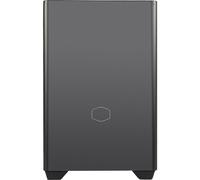 Cooler Master MasterBox NR200P V2 Case Mini ITX - Pannello Laterale in Vetro, Disposizione GPU Verticale, Cavo Riser PCIe 4.0 x16