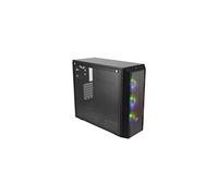 Cooler Master MasterBox Pro 5 ARGB ATX Mid-Tower con layout adattabile E-ATX fino a 10,5", pannello frontale DarkMirror, vetro temperato, tre ventole di illuminazione ARGB da 120 mm