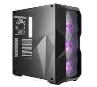 Cooler Master MasterBox TD500 - Case PC RGB con Design Poligonale, 3 x 120mm Ventole Preinstallate, Panello Laterale Trasparente, Configurazioni Air Flow Flessibili, Nero