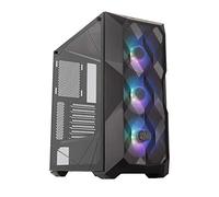 Cooler Master MasterBox TD500 Mesh - Case PC ARGB con Rete Mesh Poligonale, 3 x 120mm Ventole Preinstallate, Panello Laterale in Vetro Temperato Cristallino, Configurazioni Flessibili Air Flow