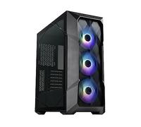 Cooler Master MasterBox TD500 Mesh V2 - Case per PC mid-tower E-ATX mesh tassellato, 3 ventole ARGB 120mm, USB Type-C 10 Gbps - Nero