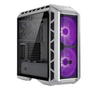 Cooler Master MasterCase H500P Mesh White Case per PC 'E-ATX, ATX, mATX, mini-ITX, RGB LED, Pannello Laterale in Vetro Temperato' MCM-H500P-WGNN-S00
