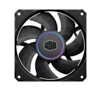 Cooler Master MasterFan M120 - Ventola ad alta pressione statica, lame LCP | Dimensioni ventola da 120 mm, alta pressione statica, lame LCP, cuscinetto dinamico magnetico, raffreddamento silenzioso PWM