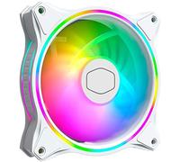 Cooler Master MasterFan MF120 Halo White Edition Ventola a 3 pin ARGB con doppio anello,