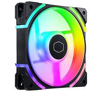 Cooler Master MasterFan SF120M Ventola ARGB - Modalità Case, Radiatore e Dissipatore, Lame Collegate (62CFM/2.4mm H2O), Silenziosa e Durevole, Cuscinetti Antivibro in Gomma - 120mm, RGB Indirizzabile