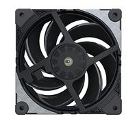 Cooler Master MasterFan SF120M Ventola - Modalità Case, Radiatore e Dissipatore, Lame Collegate (62CFM/2.4mmH2O), Silenziosa e Durevole, Cuscinetti Antivibro in Gomma - 120mm, Metallo Nero Spazzolato