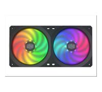 COOLER MASTER MasterFan SF240R ARGB, forma rettangolare con controller incluso