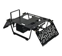 Cooler Master MasterFrame 700 Case per PC Open Air con Modalità Banco di Prova, Cerniere a Frizione Variabile, Massima Compatibilità Hardware, Vetro Temperato Panoramico e Supporto VESA Integrato