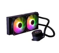 Cooler Master MasterLiquid 240L Core ARGB Case per computer, Processore Kit di raffreddamento a liquido 12 cm Nero