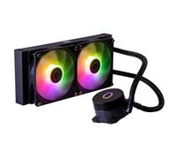 Cooler Master MasterLiquid 240L Core ARGB Case per computer, Processore Kit di raffreddamento a liquido 12 cm Nero