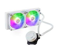 Cooler Master MasterLiquid 240L Core ARGB CPU Liquid Cooler - Dual Chamber Gen S Pump, Superior Radiator and 120 mm ARGB Fans, LGA 1700 and AM5 Brackets - White