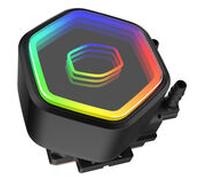 Cooler Master MasterLiquid 360 Core II 360mm ARGB Liquid CPU Cooler Dual Chamber Pump w/ Infinity Mirror Black NEW