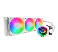 Cooler Master MasterLiquid 360 Core II White ARGB CPU Liquid cooler Intel 1851/1
