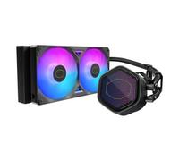 Cooler Master MasterLiquid Atmos II 240 Pixel LED Black Processore Kit di raffreddamento a liquido 12 cm Nero 1 pz