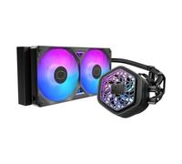 Cooler Master MasterLiquid Atmos II 240 VRM Fan Black Processore Kit di raffreddamento a liquido 12 cm Nero 1 pz