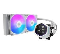 COOLER MASTER - MasterLiquid Core Nex Digital 240 White ARGB - MLX-D24M-A18PW-RD - Raffreddamento a liquido - Ventola 120 mm