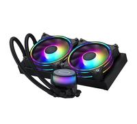 Cooler Master MasterLiquid ML240 Illusion CPU Liquid Cooler, Dissipatore Ad Acqua AIO, Nero