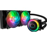 Cooler Master MasterLiquid ML240R RGB Dissipatore a Liquido per CPU - Sincronizzazione Illuminazione ARGB, Design Pompa Premium e Doppia Ventola MF120R ARGB