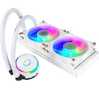 COOLER MASTER DISSIPATORE MASTERLIQUID PL240 FLUX WHITE EDITION ARGB LIQUID COOLER DISSIPATORE
