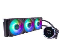 Cooler Master MasterLiquid PL360 FLUX Close-Loop AIO CPU Liquid Cooler, Gen2 ARGB Dual Loop, radiatore 360 mm, ventole PL-Flux 120 PWM, AMD Ryzen AM5/AM4, Intel LGA1700/1200 (MLY-D36M-A23PZ-R1)