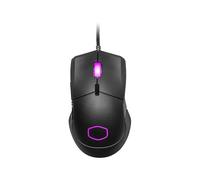 Cooler Master MM310 Mouse da gioco con filo nero, regolabile 12.000 DPI, palmo, impugnatura a artiglio, sensore ottico PixArt, cavo Ultraweave, piedini in PTFE, illuminazione RGB (MM-310-KKOL1)