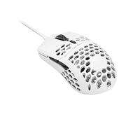 Cooler Master MM710 Ultra Lightweight 53g Wired Gaming Mouse - 16000 DPI Optical Sensor, 20 Million Click Omron Switches, Smooth Glide PTFE Feet, and Ambidextrous Honeycomb Shell - Matte White