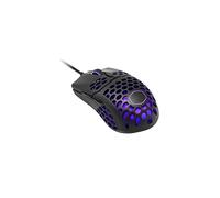 Cooler Master MM711 RGB-LED Mouse da gioco cablato leggero da 60 g - Sensore ottico da 16000 DPI Interruttori Omron da 20 milioni di clic Piedini in P