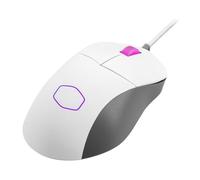 Cooler Master MM730 Mouse da gioco con filo bianco, regolabile 16.000 DPI, palmo | impugnatura a artiglio, sensore ottico PixArt, cavo Ultraweave, piedini in PTFE, illuminazione RGB (MM-730-WWOL1)