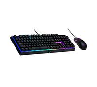 Cooler Master MS110 Tastiera e Mouse RGB Gaming Combo - Interruttori Mem-Ccanici Lineari, Anti-Ghosting a 26 tasti, Controllo Integrato, Mouse Gaming MS110 con 4 Impostazioni DPI - Layout QWERTY IT