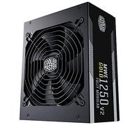 Cooler Master MWE 1250 Gold V2 Alimentatore Fully Modular Plug UE - PSU 80 PLUS Gold 1250 W, Cablaggio Nero piatto, Ventilatore FDB 140 mm, Modalità 0 giri/min, Soglia alta temperatura - Garanzia 10