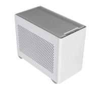 Cooler Master NR200 White SFF Small Form Factor Mini-ITX Case con pannello ventilato, GPU a triplo slot, accessibilità a 360 gradi, senza riser PCI