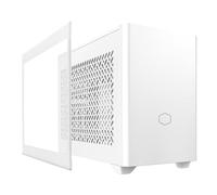 Cooler Master NR200P V2 Mini-ITX 18L PC Case, Top-Mount 240mm|280mm Liquid Cooler, 356mm Montaggio verticale GPU 3.5-Slot GPU, temperato |Pannello ventilato, USB 3.2 Gen 2x2 Tipo C (NR200PV2-WCNN-S00)