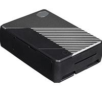 Cooler Master Pi Case 40 V2 - Telaio sottile in alluminio con pulsante programmabile, dissipatore di calore passivo integrato, porte laterali protette in TPU, staffe di montaggio universali, colore