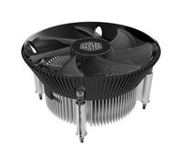 Cooler Master Raffreddatore d'aria per CPU i70 a basso profilo, ventola da 120 PWM in alluminio anodizzato nero, base inserto in rame, altezza 70 mm, supporto CPU TDP da 95 W per staffe Intel LGA 1851