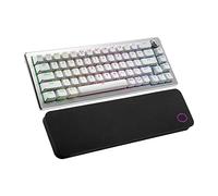 Cooler Master SK652 Tastiera meccanica completa per gioco a basso profilo, interruttori blu click, RGB personalizzabile, design ergonomico, connettività USB-C, Mac/Windows, QWERTY (SK-652-SKTL1-US)