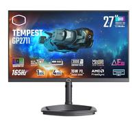 Cooler Master Tempest GP2711 27" Monitor - WQHD (2560x1440), 165Hz, 1ms, VA Panel, 95% DCI-P3 Quantum Dot & 576-Zone Mini-LED, KVM, HDR 1000, 4-Way Stand, DP 1.4, HDMI 2.0, USB Type-C (15W)