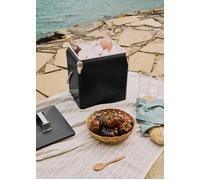 COOLER RETRO - Frigorifero Portatile Termico 13L Con Apribottiglie Nero
