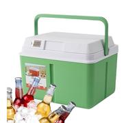 Cooler with Built-in Ice Packs & Temp Display - Fresh Meals Anywhere | 5L 8L Rugged Insulated Lunch Box for Camping | Portable Mini Čooler with Digital Đisplay, Long Lasting Cold for Outdoor Activiti