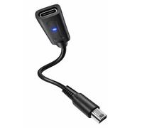 Coolerage Cavo di ricarica da USB-C a 3DS per Nintendo 3DS / 2DS / DSi - ingresso USB-C femmina - Supporta 5 V PD e caricabatterie USB-C standard