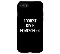 Coolest Kid In Homeschool Funny Siblings Tees Decor and More Custodia per iPhone SE (2020) / 7/8