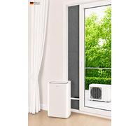 CoolFrech® Guarnizione per porta 30-249 cm per climatizzatore mobile Split - Compatibile con Midea PortaSplit, Climia, Evolar, Eurom, Trotec, Remko - Anche per finestra - Guarnizione di tenuta per