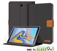 CoolGadget Texture Case Stand Case Grigio con Pellicola Vetro 9H
