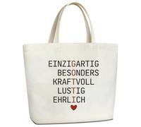 Coolgaga Gotti, borsa in cotone, da donna, per la spesa, regalo brevettato, per domande, ringraziamento, madrina, compleanno, battesimo, cresima, comunione, Natale, festa della mamma