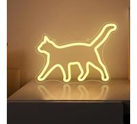 CoolGift Mart Cat Neon Sign, Cat Lamp Wall Decor, Dimmable Birthday Party Decorations for Home, Patio, Garden, Bar, Ristoranti, Hotel, Negozi, Club, Regalo per Amici, Famiglia e Bambini