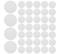 COOLHIYA 100 pezzi di carta da filtro rotonda quantitativa da 70 mm di diametro per esperimenti di laboratorio, carta da filtro assorbente per la ricerca scientifica e chimica